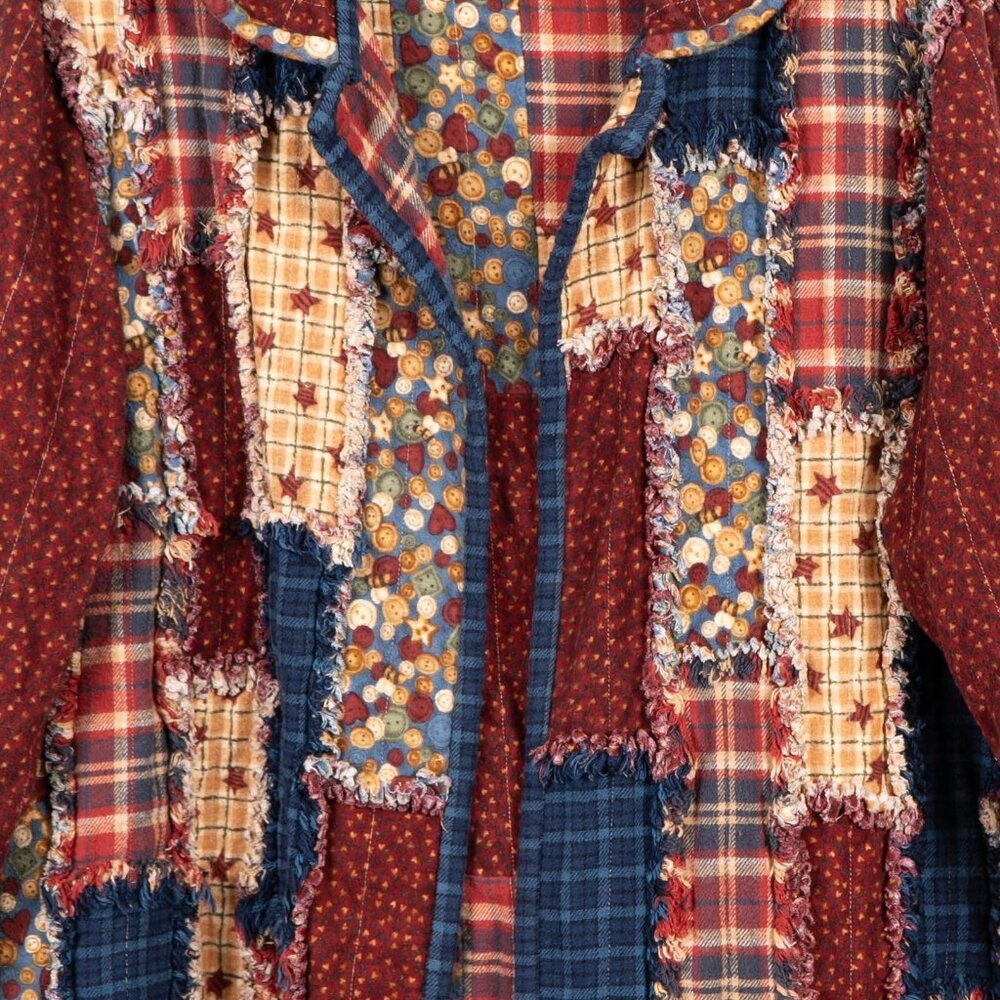 Patchwork Women's Jacket - Picture 3 of 5